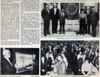 1997 Verleihung der Ehrenfahne des Europarates 2 